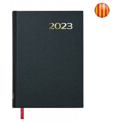 AGENDA 2025 SINTEX DÍA PÁGINA 14 X 20 CM COLOR NEGRO CATALÁN DOHE 11408 - 25 (Espera 4 dias)